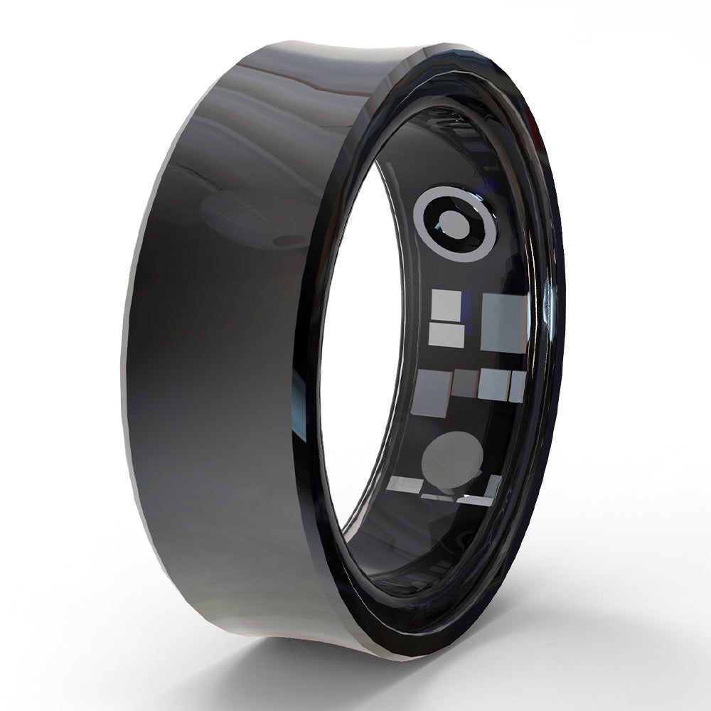 R15 Smart Health Ring titanium Fitness Ring waterproof heart rate blood oxygen monitoring