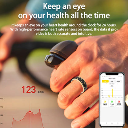 Smart Ring Sleep Track Health for Men Women